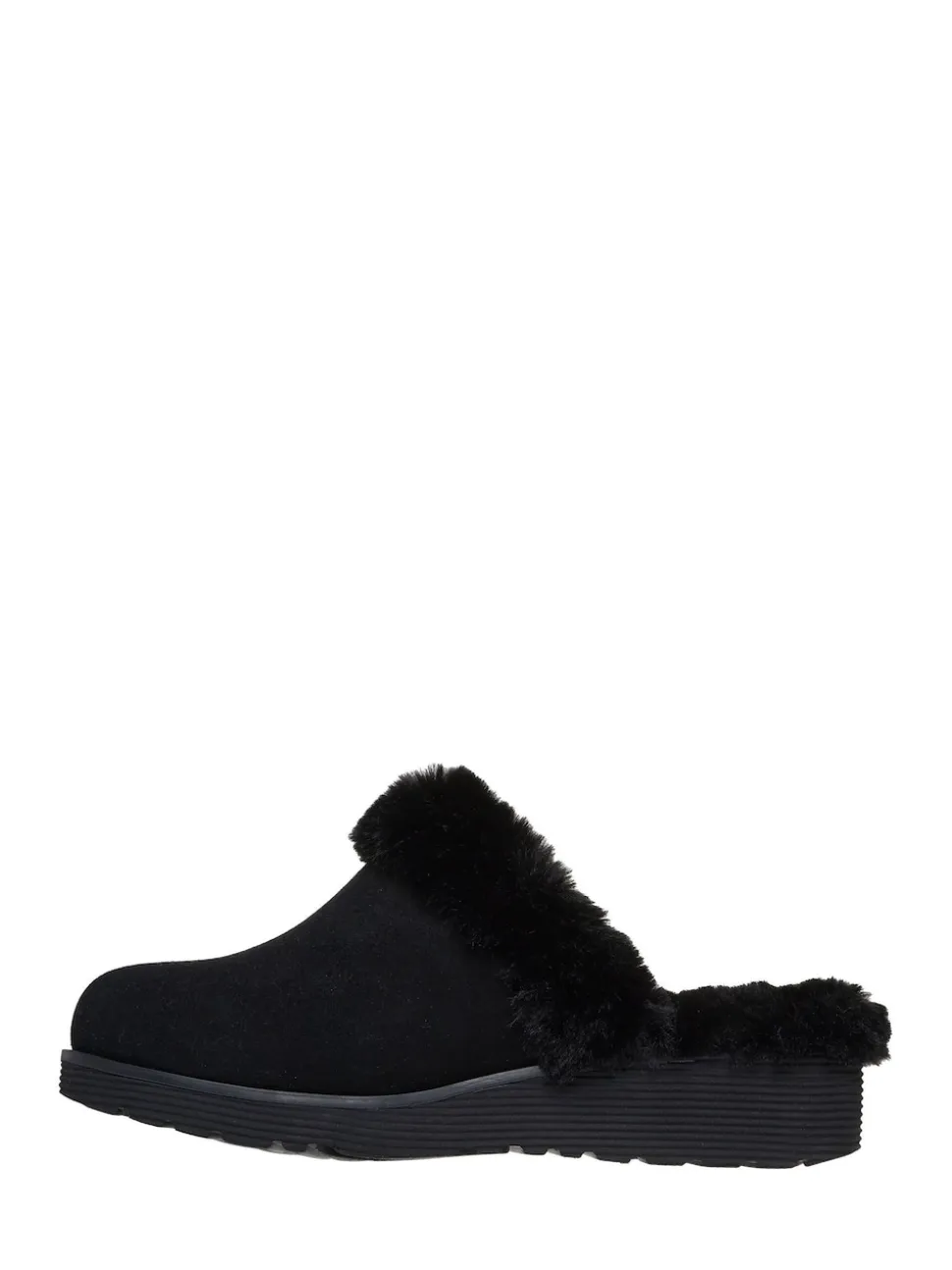 Skechers Black Keepsakes Wedge Time To Cruise Slippers