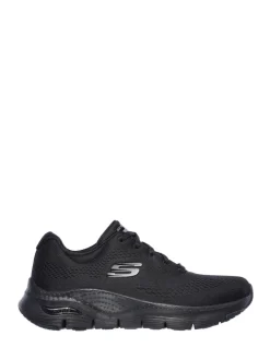 Skechers Black Standard Fit Arch Fit Womens Trainers