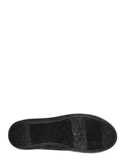 Skechers Black Womens Bobs B Cute Trainers