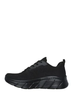 Skechers Black Womens Bobs B Flex Hi Flying Trainers