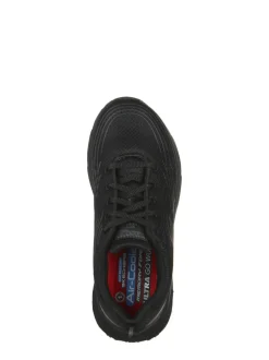 Skechers Black Womens Elite Slip Resistant Arch Fit Trainers
