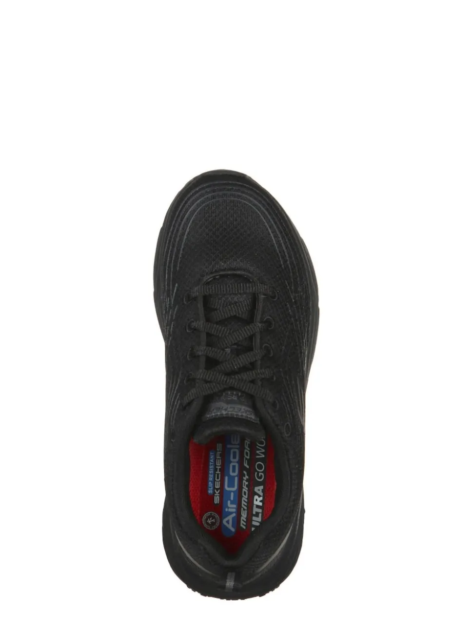 Skechers Black Womens Elite Slip Resistant Arch Fit Trainers