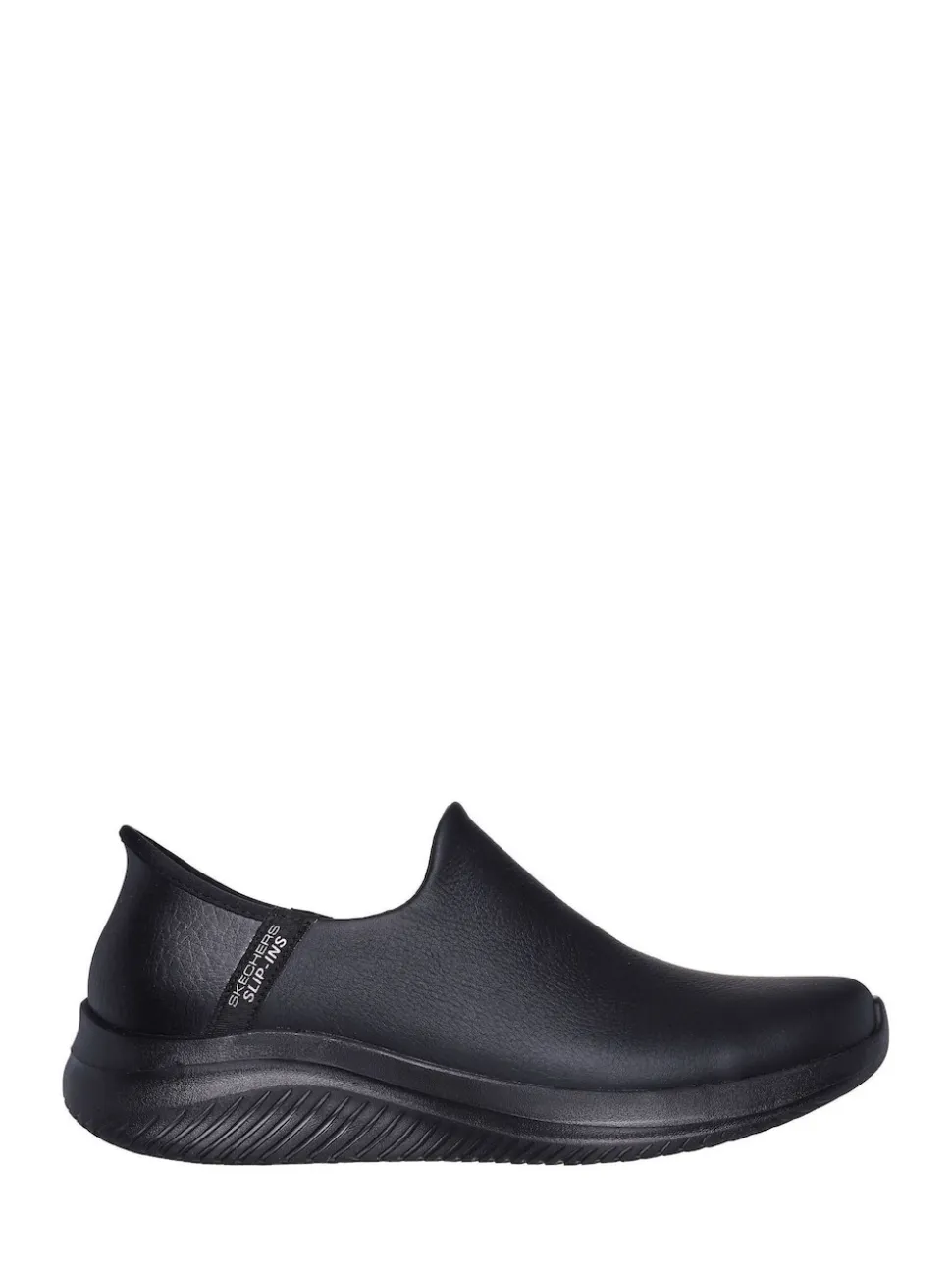Skechers Black Womens Ultra Flex 3.0 All Smooth Slip In Trainers