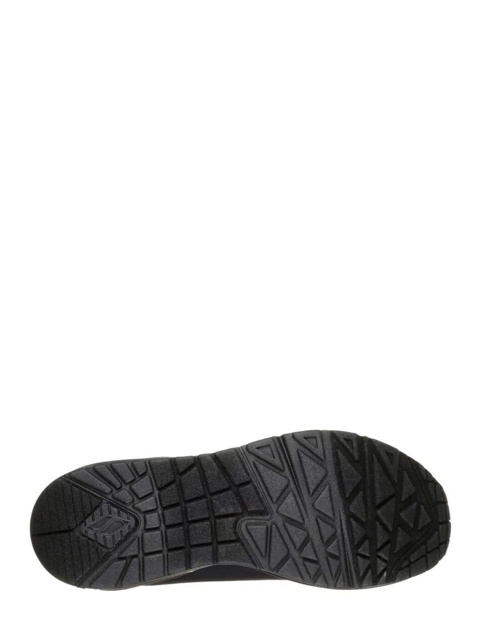 Skechers Black Womens Uno Wide Fit Trainers