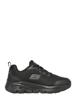 Skechers Black Womens Work Arch Fit Slip Resistant Trainers