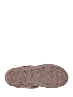 Skechers Brown Cosy Campfire Fresh Toast Womens Slippers