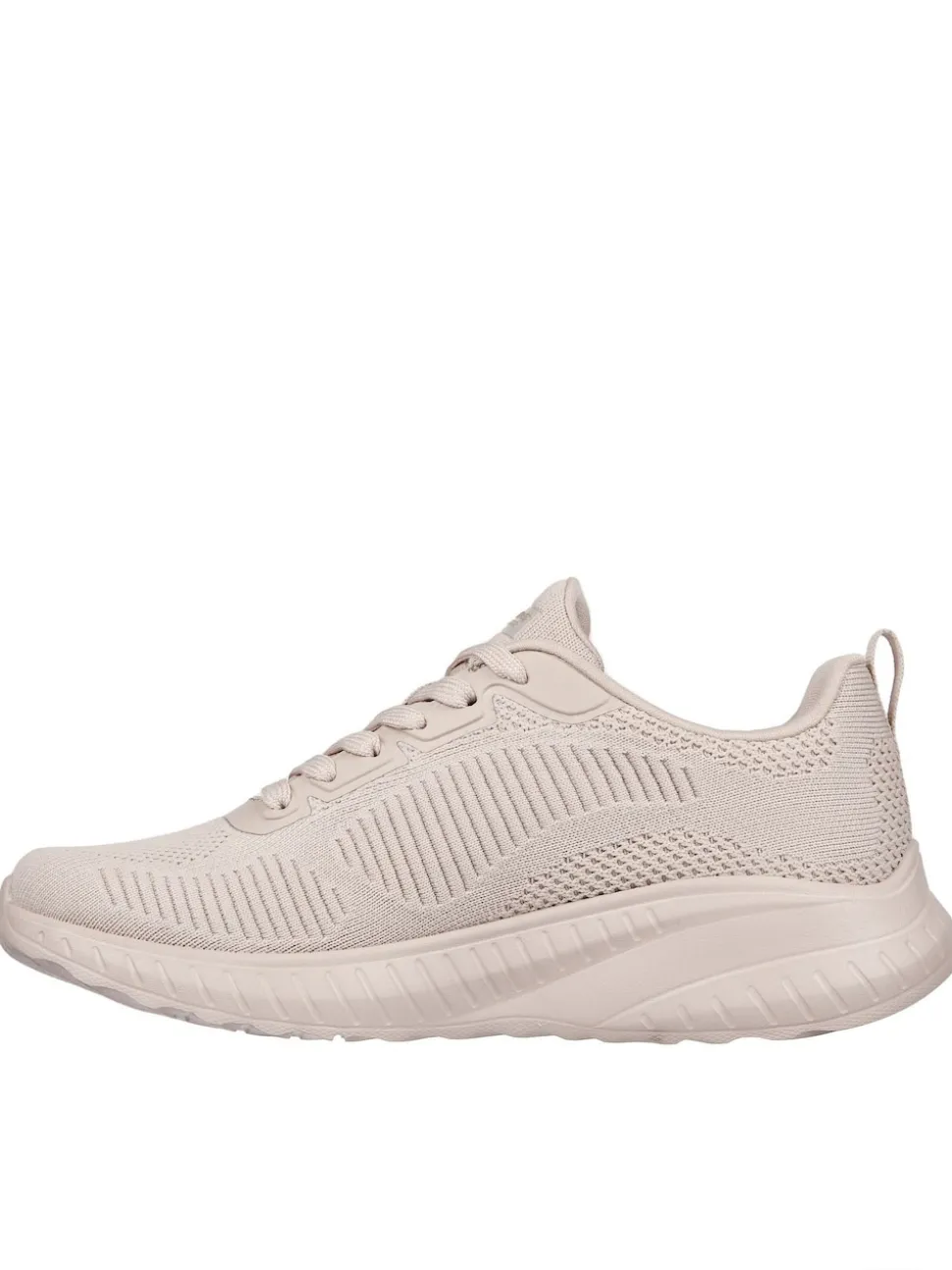 Skechers Natural Womens Bobs Squad Chaos Face Off Trainers