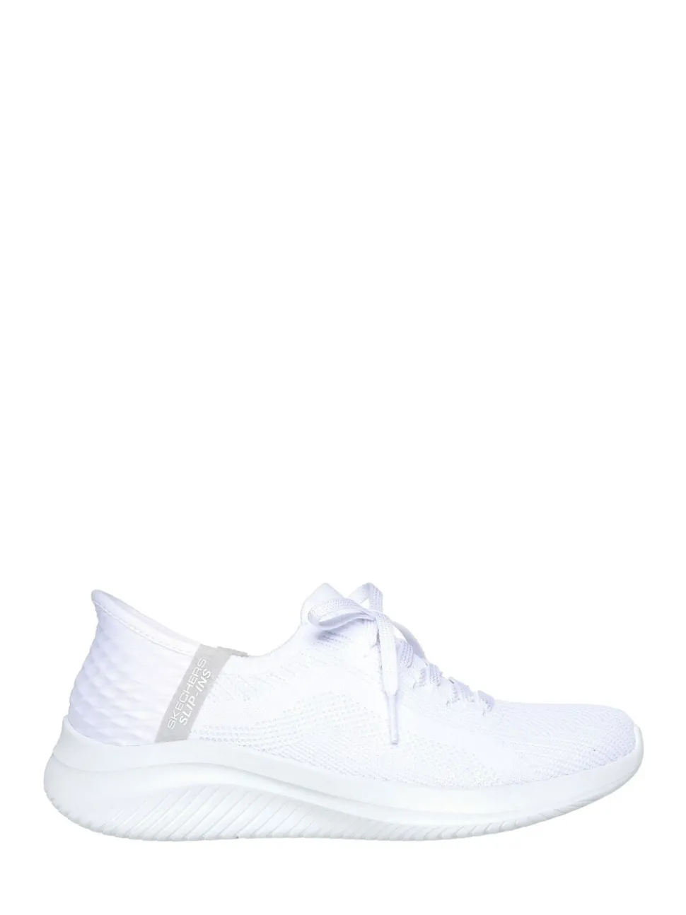 Skechers White Slip-ins: Ultra Flex 3.0 Brilliant Trainers