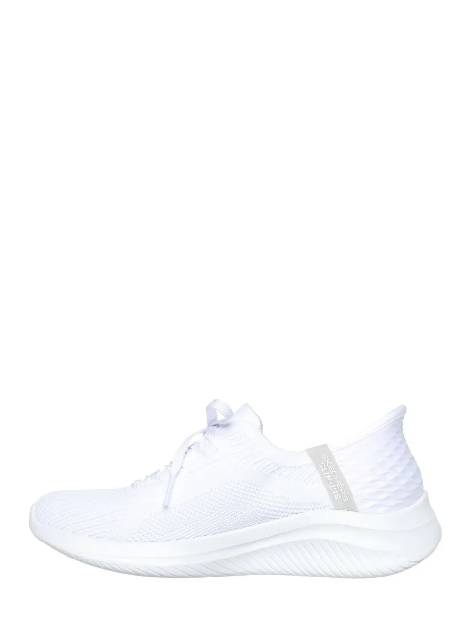 Skechers White Slip-ins: Ultra Flex 3.0 Brilliant Trainers