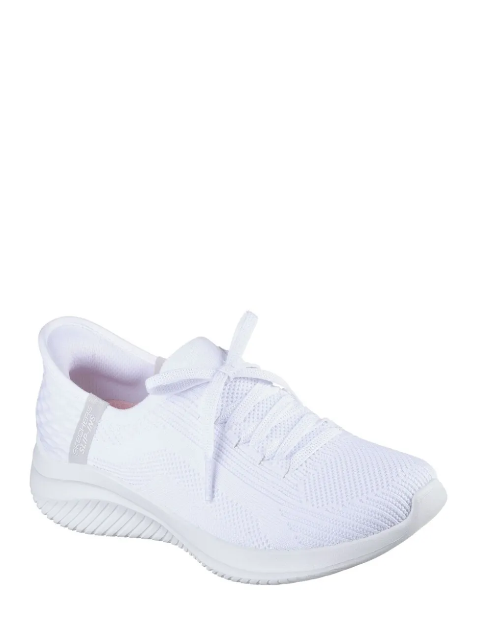 Skechers White Slip-ins: Ultra Flex 3.0 Brilliant Trainers