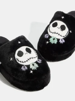 Skinnydip Black Disney Nightmare Before Christmas Slippers