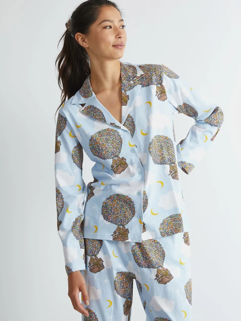 Skinnydip Blue Disney Up! Pyjamas Set in Blue