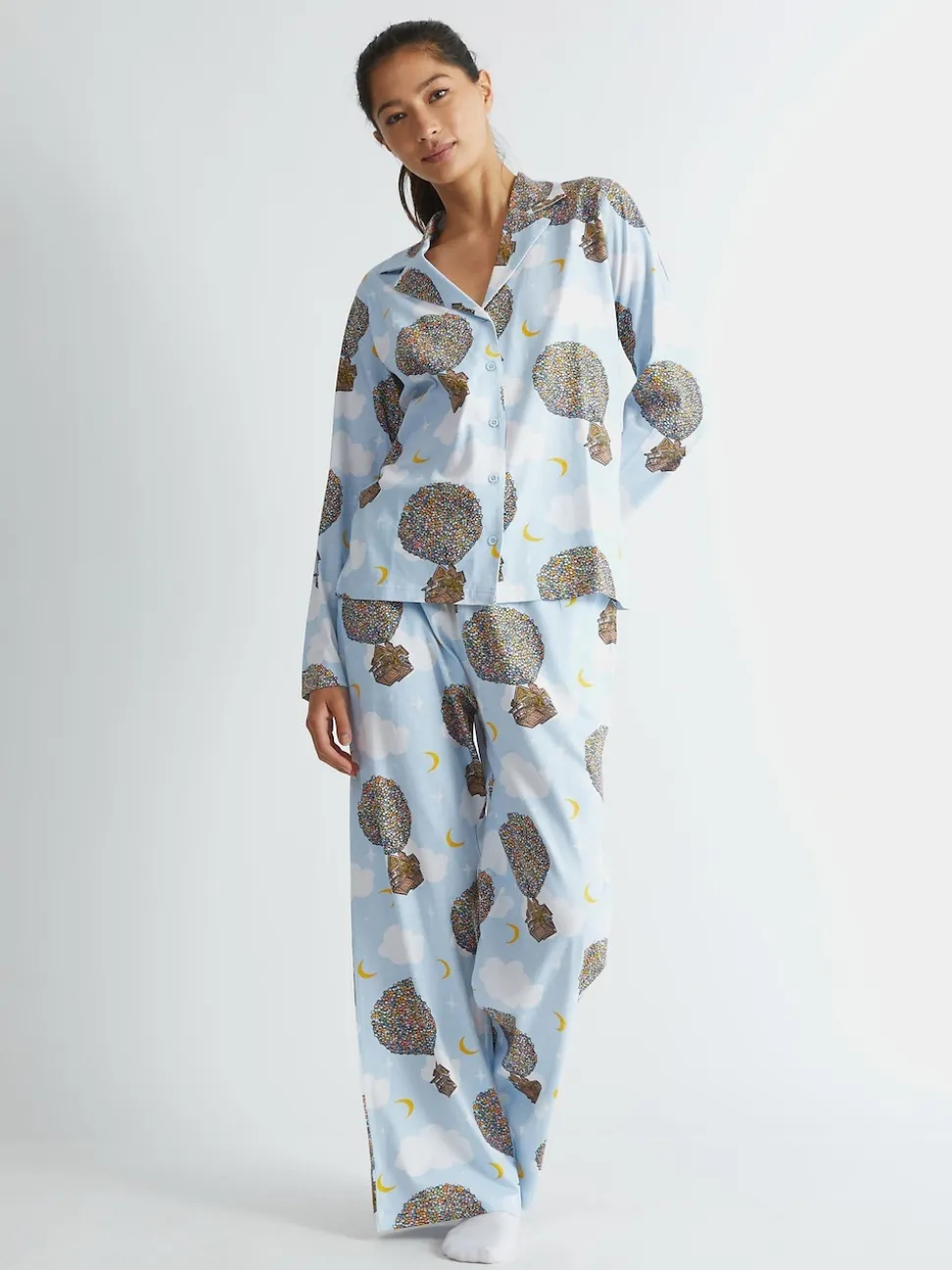Skinnydip Blue Disney Up! Pyjamas Set in Blue