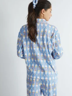 Skinnydip Blue Miffy x Skinnydip Flower Pyjama Set