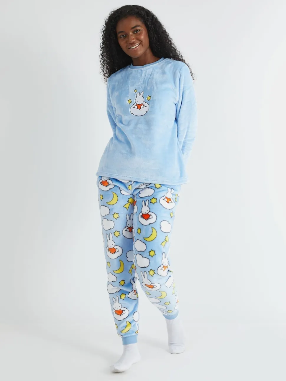Skinnydip Blue Miffy x Skinnydip Cloud Fleece Pyjamas Set