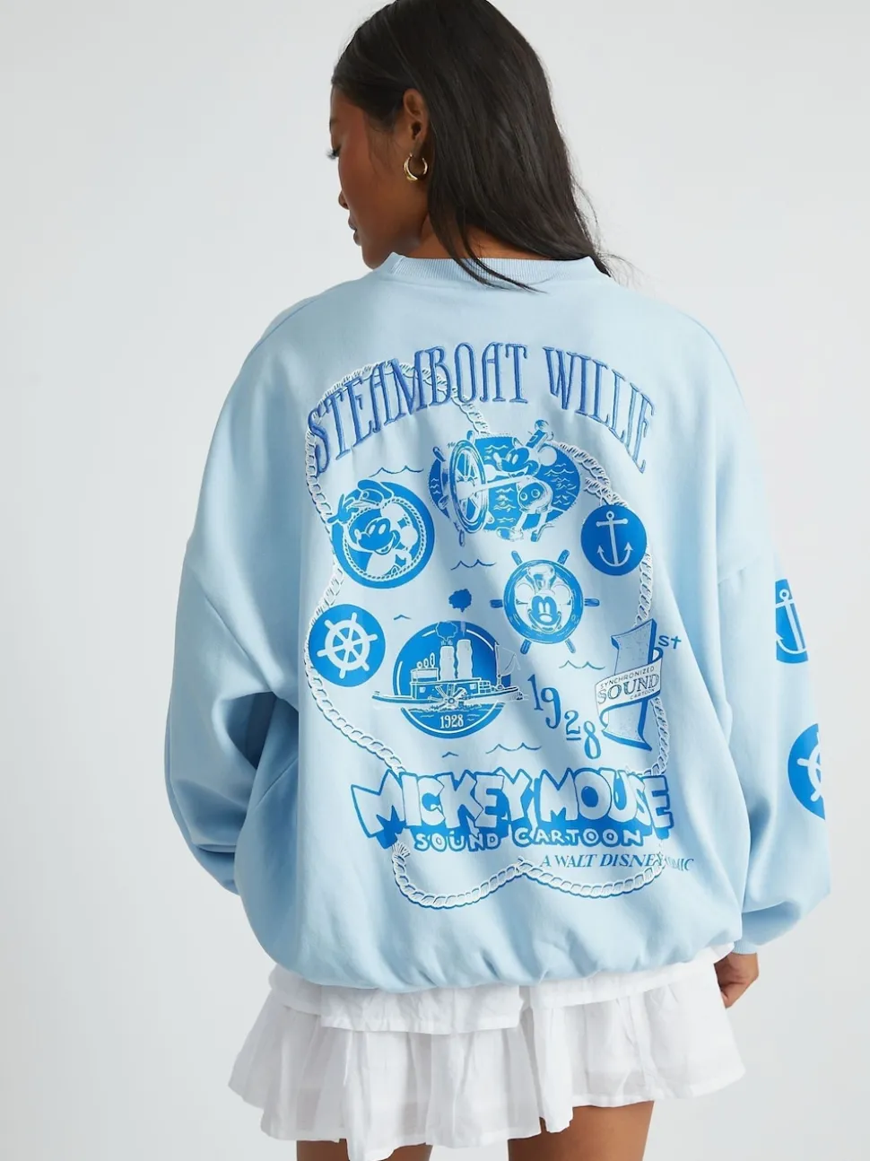 Skinnydip Blue Whatever Sweatshirt