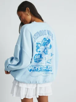 Skinnydip Blue Whatever Sweatshirt