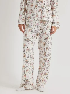 Skinnydip Cream Disney Winnie The Pooh Love Pyjamas Set