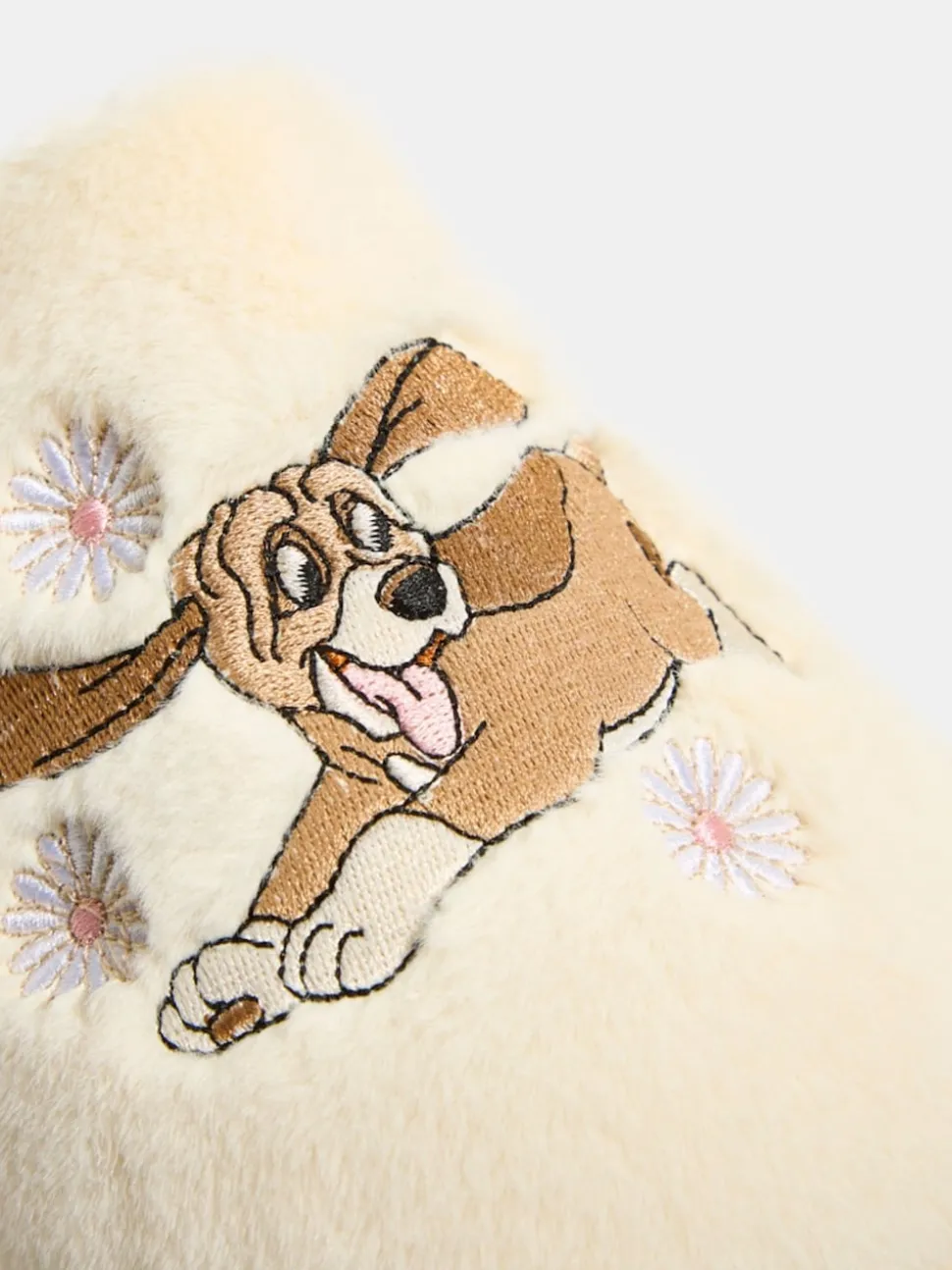 Skinnydip White Disney Fox and The Hound Slippers