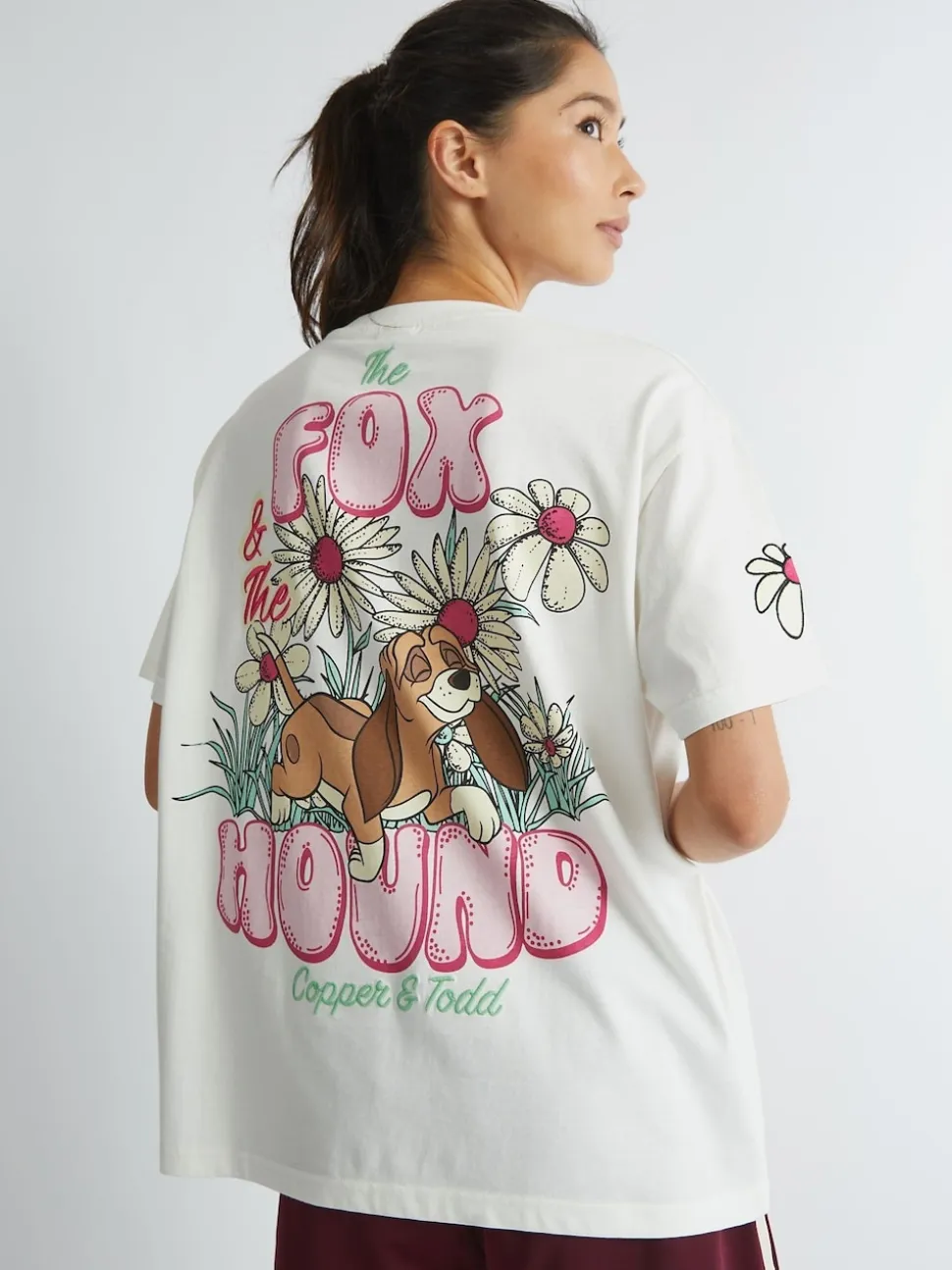 Skinnydip White No Thoughts Just Vibes Sweatshirt