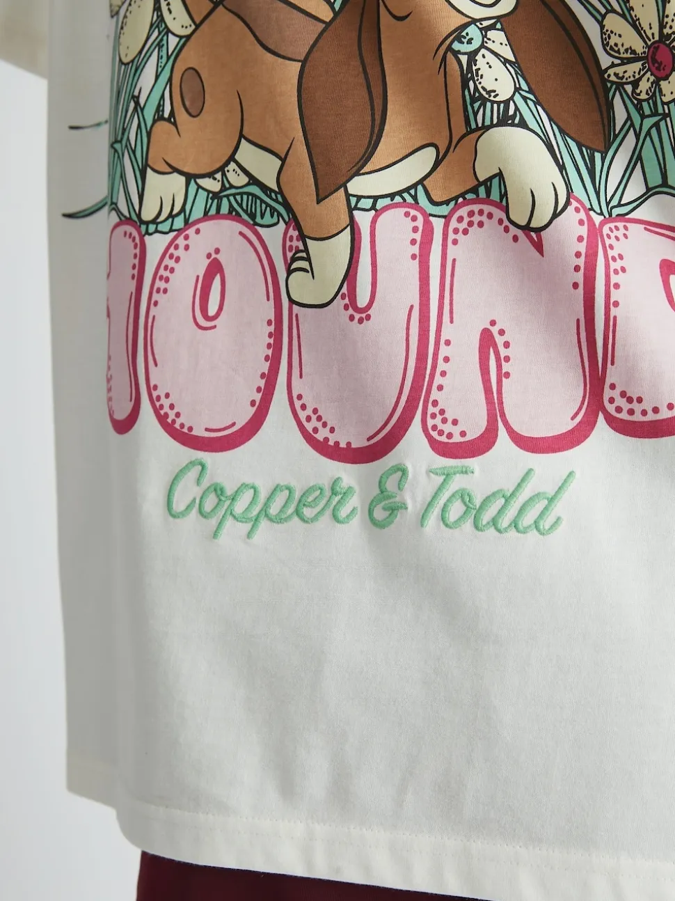 Skinnydip White No Thoughts Just Vibes Sweatshirt