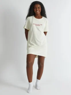 Skinnydip White Sounds Like A You Problem Night Dress