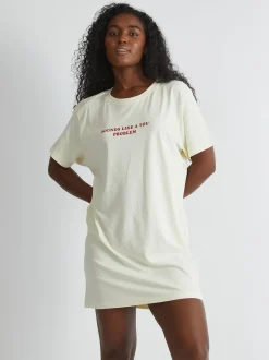 Skinnydip White Sounds Like A You Problem Night Dress