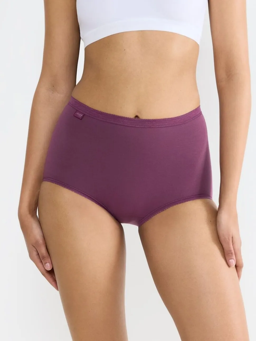 Sloggi Purple Basic+ Maxi Briefs 3 Pack