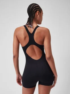 Speedo Black Endurance+ Legsuit Swimsuit
