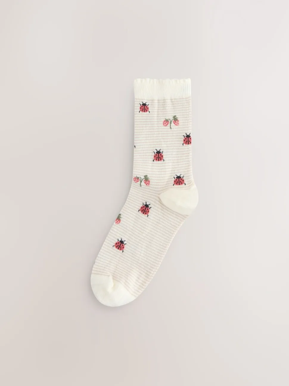 Spring Print Ankle Socks 5 Pack