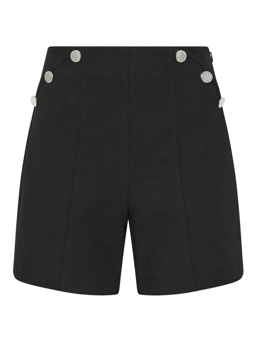 Star by Julien MacDonald Black Button Detail Shorts