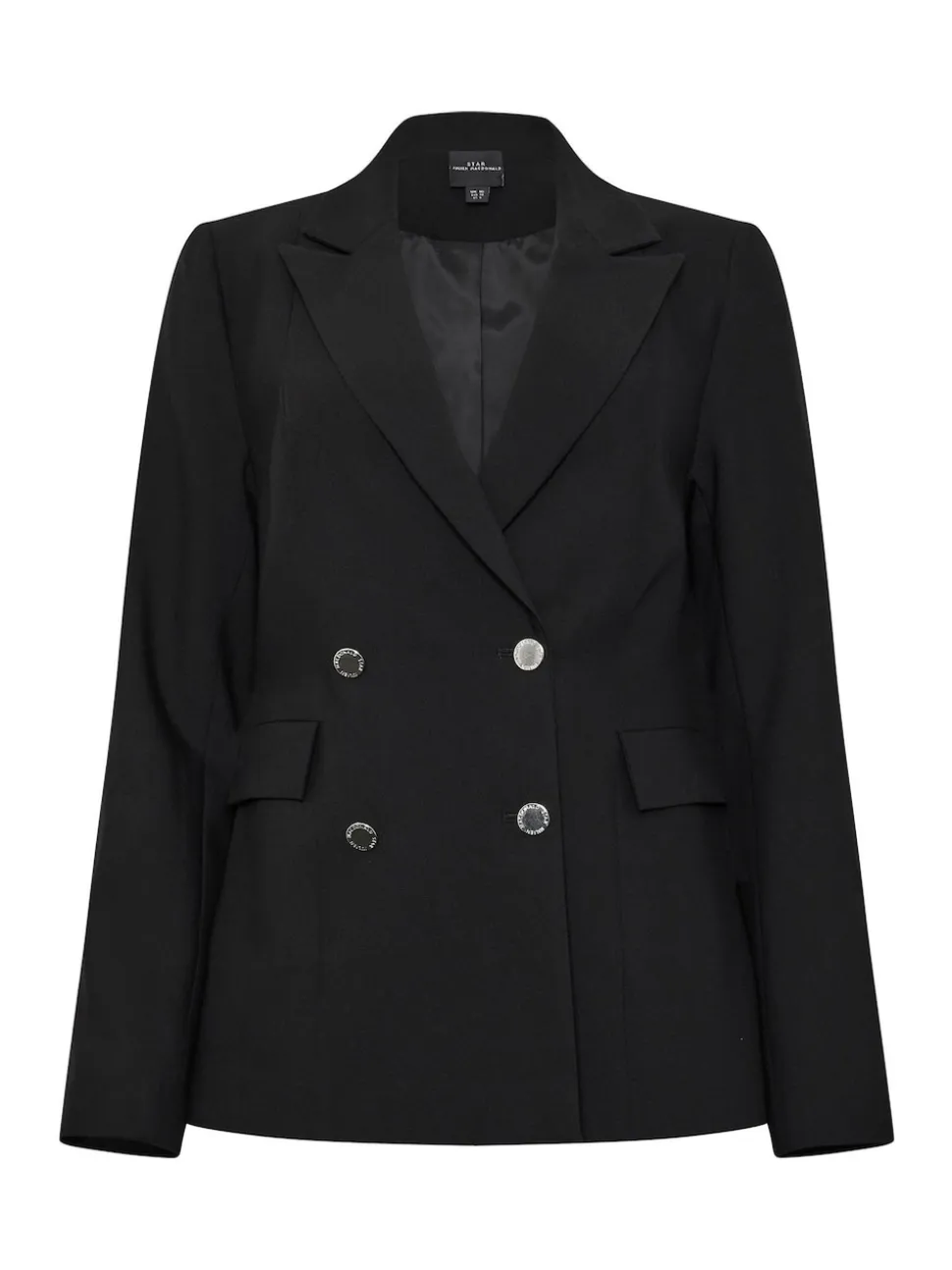 Star by Julien MacDonald Black Double Breasted Tailored Jacket