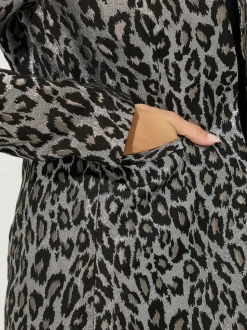 Star by Julien MacDonald Silver Jacquard Animal Jacket