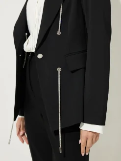 Star by Julien MacDonald Black Diamante Detail Jacket