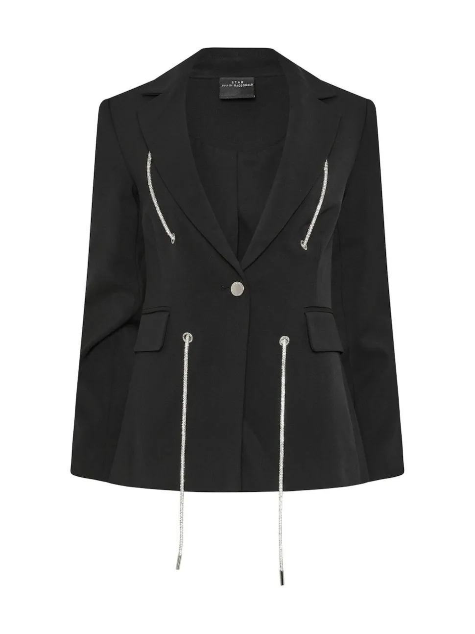 Star by Julien MacDonald Black Diamante Detail Jacket
