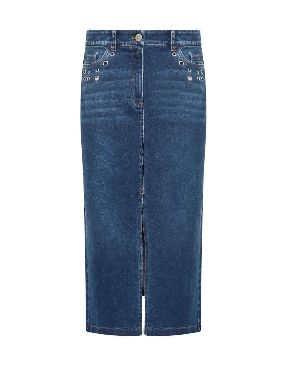 Star by Julien MacDonald Blue Eyelet Skirt