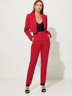 Star by Julien MacDonald Red Zip Waist 2 In 1 Jacket