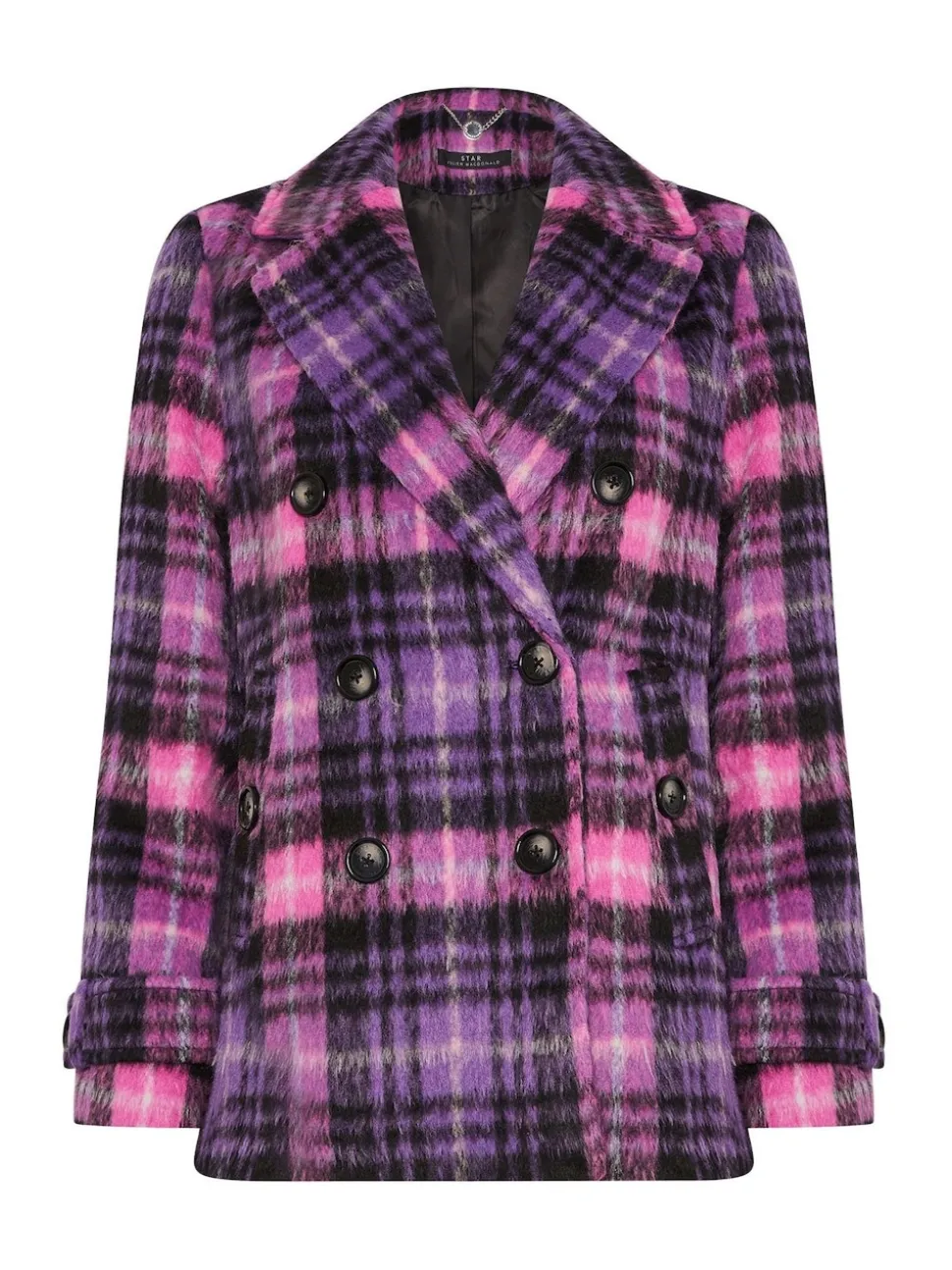Star by Julien MacDonald Purple Pea Coat