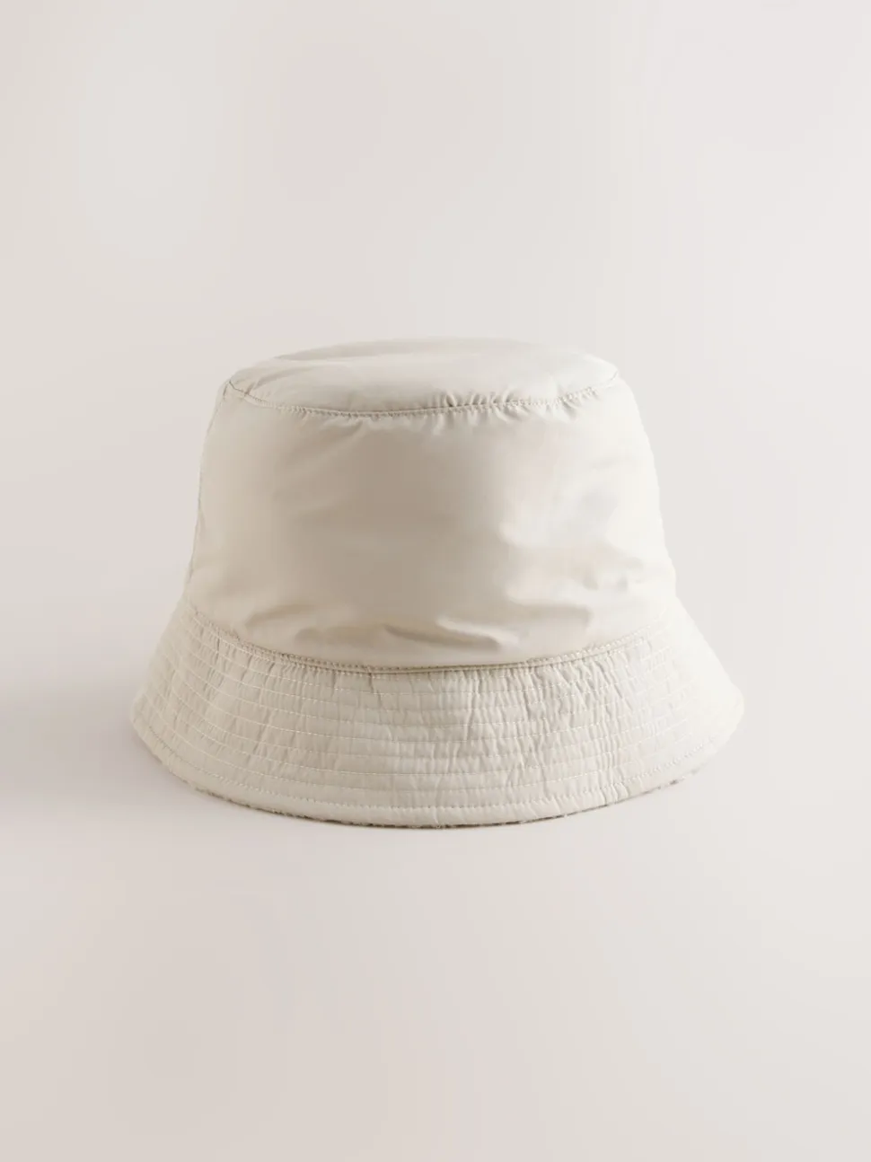 Stone Borg/Nylon Reversible Bucket Hat