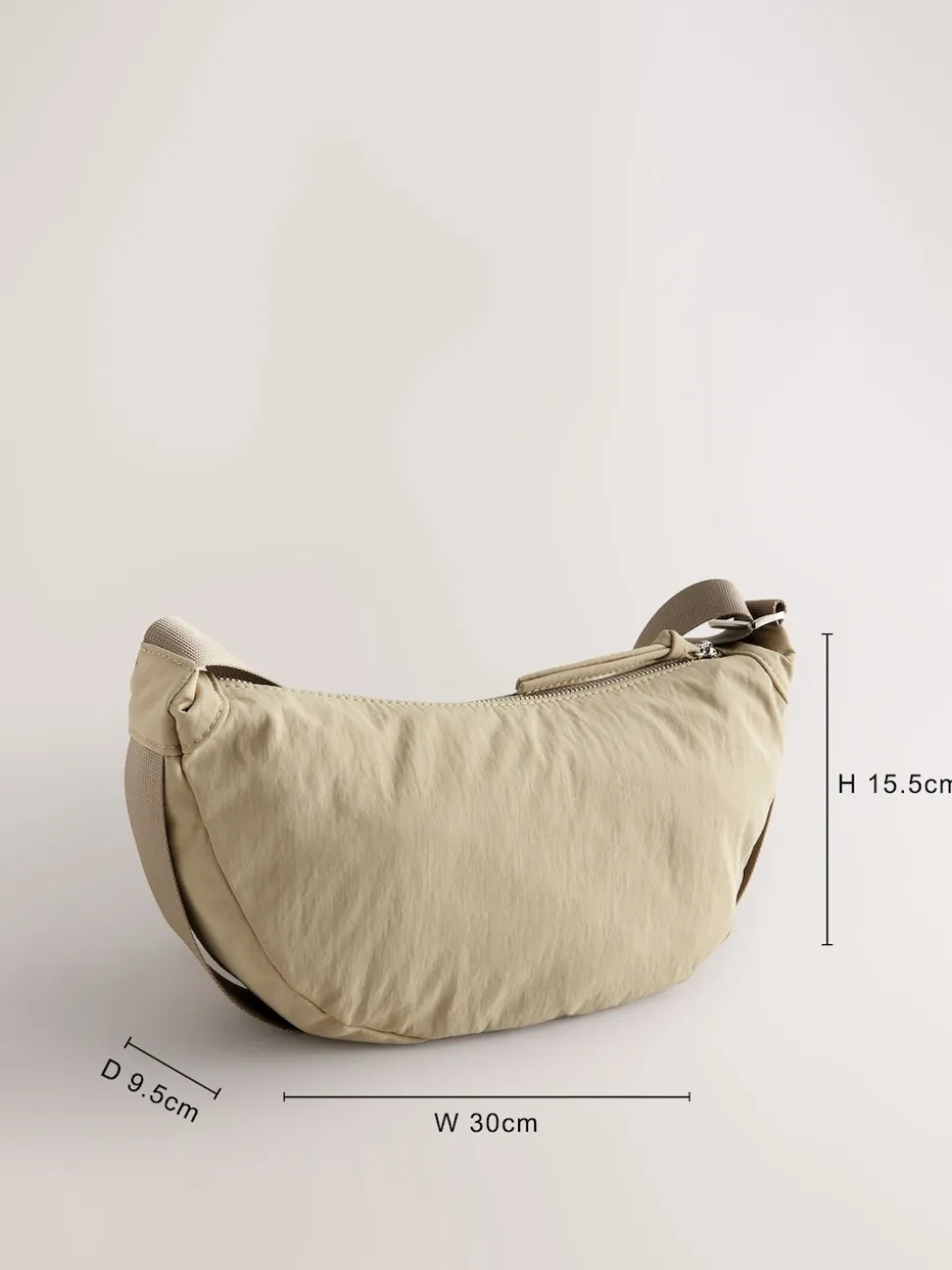 Stone Fabric Sling Bag