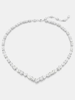Swarovski Silver Mesmera Mixed Cuts Rhodium Plated Jewellery Set