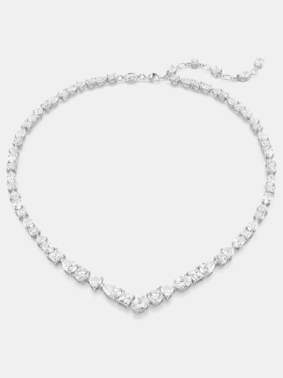 Swarovski Silver Mesmera Mixed Cuts Rhodium Plated Jewellery Set
