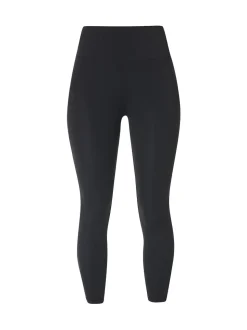 Sweaty Betty Black Full Length All Day 7/8 Embossed Leggings