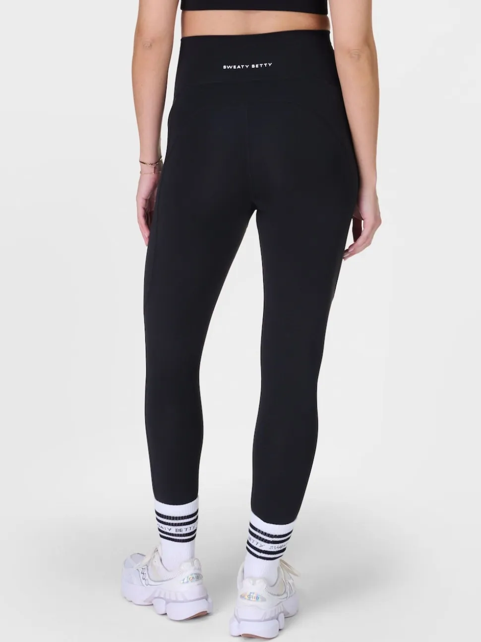 Sweaty Betty Black Full Length All Day 7/8 Maternity Leggings