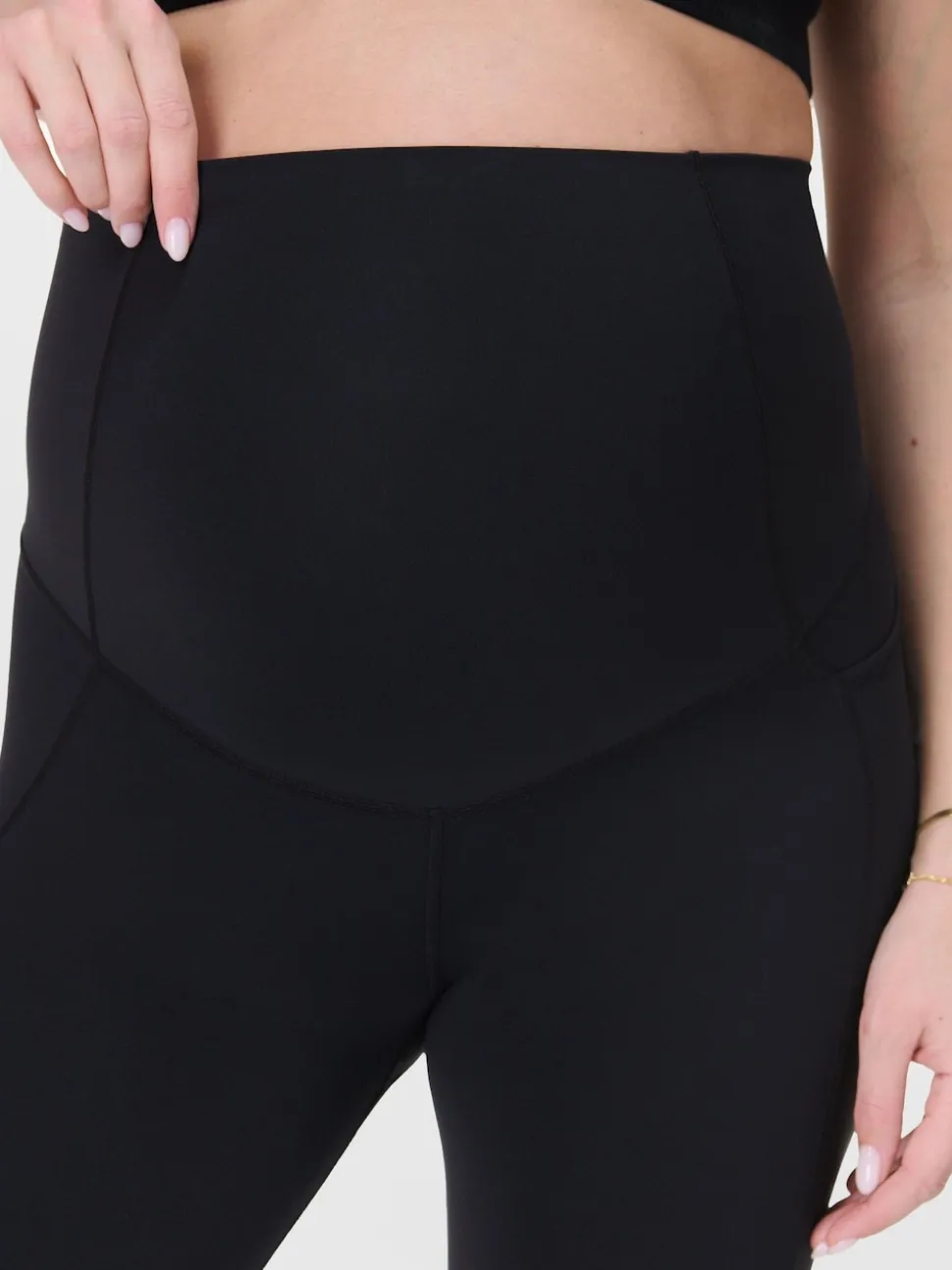 Sweaty Betty Black Full Length All Day 7/8 Maternity Leggings