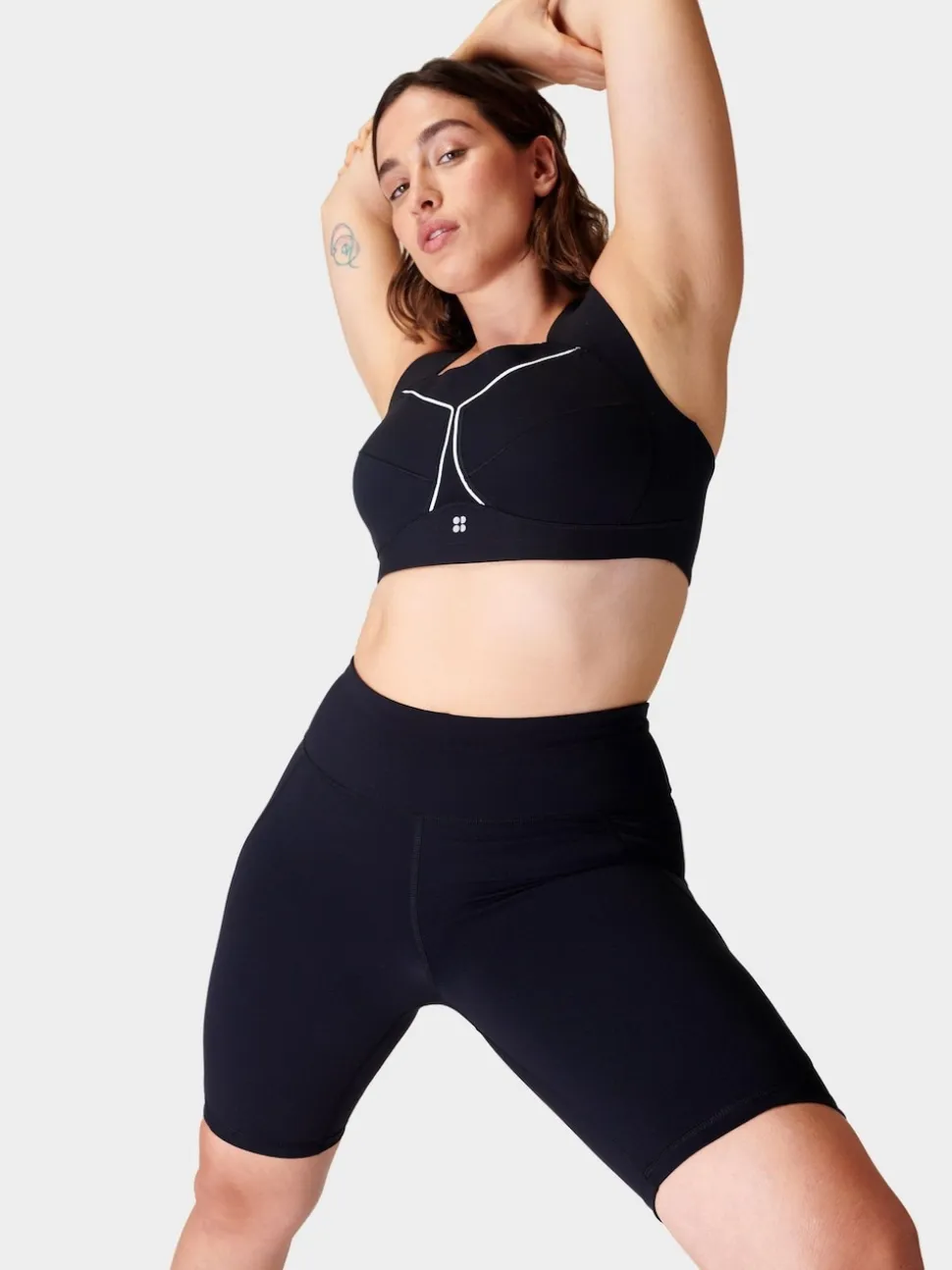 Sweaty Betty Black Light Power 9" Biker Shorts