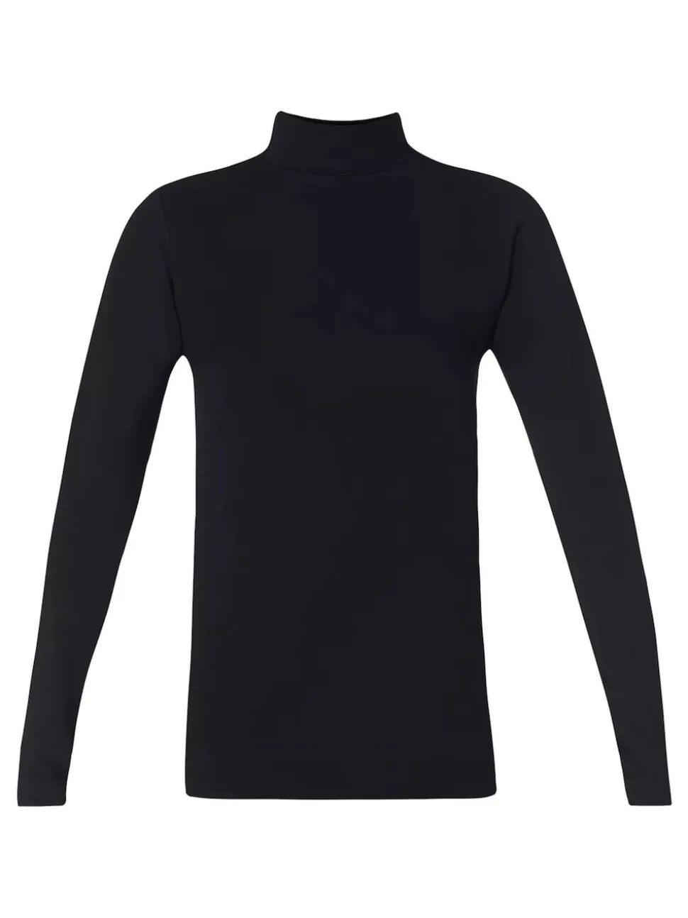 Sweaty Betty Black Modal High Neck Base Layer Top