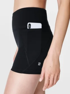 Sweaty Betty Black Power 4" Biker Shorts