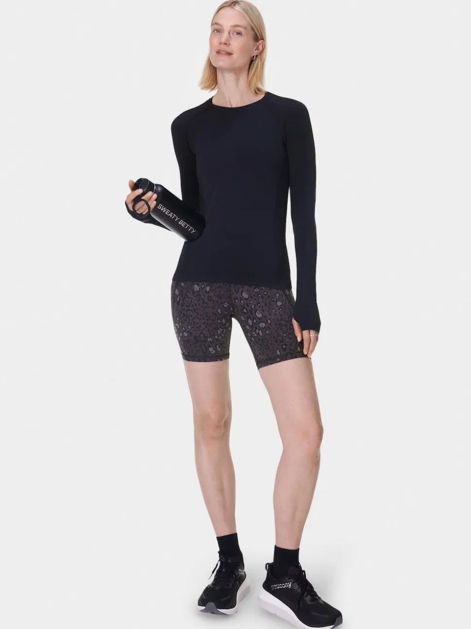 Sweaty Betty Black Power 6" Biker Shorts