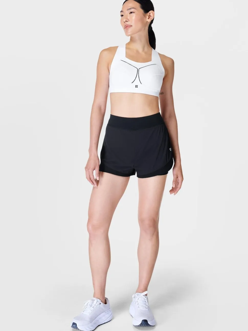 Sweaty Betty Black Tempo Run Shorts